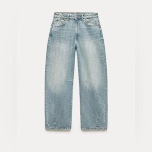 Zara - TRF Mid Waist Baggy Balloon Jean *NWT